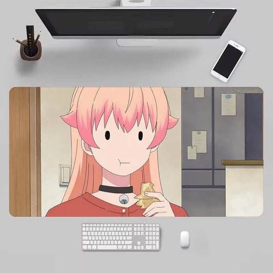 Witch Watch Nico Wakatsuki School Hallway Mouse Pad
